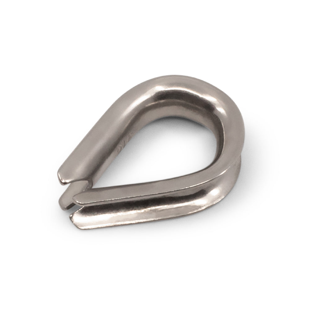 Wire Rope Thimble 304/ 316 Grade Stainless Steel - SUITS WIRE: 2mm - 16mm