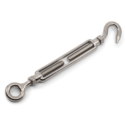 Turnbuckle Hook/ Eye 316 Grade Stainless Steel - SIZES: M4 - M12