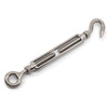 Turnbuckle Hook/ Eye 316 Grade Stainless Steel - SIZES: M4 - M12
