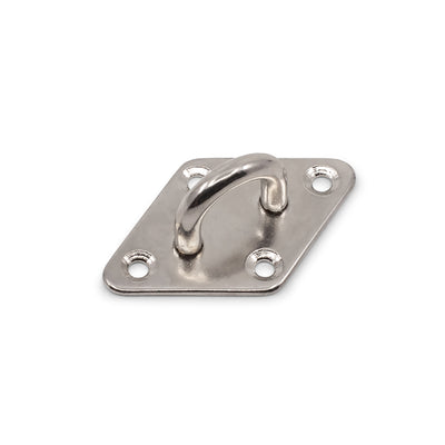 Diamond Pad Eye 304 Grade Stainless Steel - SIZES: 6mm - 8mm