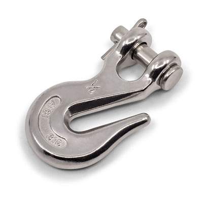 Grab Hook Clevis Pin 316 Grade Stainless Steel - SIZES: 6mm - 12mm