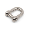 Shackle Slot Head D 316 Grade Stainless Steel - SIZES: 4mm - 10mm