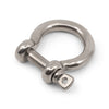 Shackle Bow 316 Grade Stainless Steel - SIZES: 5mm - 22mm