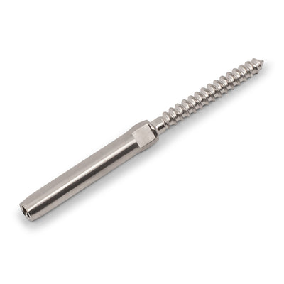 Lag Screw Swage Stud Right Hand Thread 316 Grade Stainless Steel - SUITS WIRE: 3.2mm