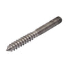 Dual Threaded Coach Screw 8 x 70mm (M8 x 35mm) - 316 Grade Stainless Steel