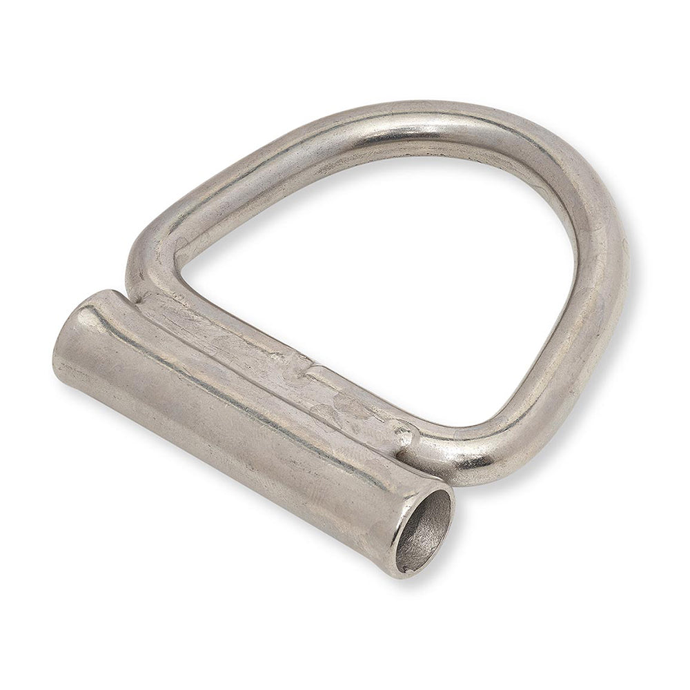 Dee Ring With Wire Support 8mm x 50mm - 304 Grade Stainless Steel