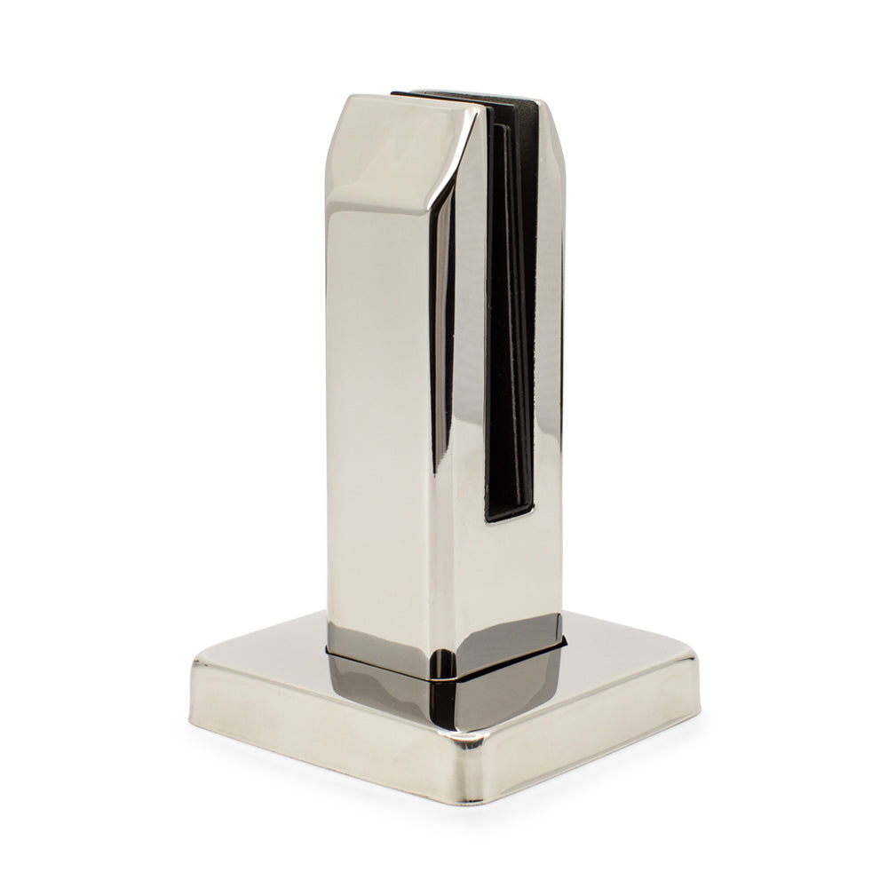 Spartan Square Pool Fencing Spigot Mirror Polish - 2205 Stainless Steel