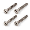 Self Tapping Screw CSK Head Phillips Drive 14g x 25mm (1) - 304 Grade Stainless Steel  - 4 PACK for RHS Posts