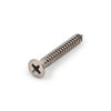 Self Tapping Screw CSK Head Phillips Drive 304 Grade Stainless Steel - SIZES:  8G-10G x 1-1/4