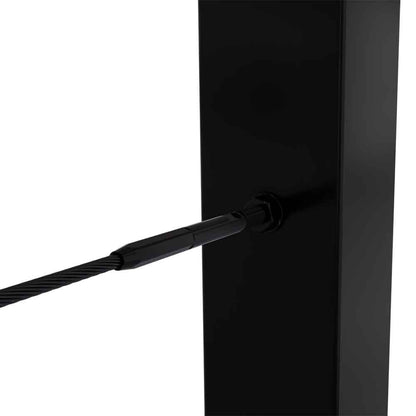 BlackEtch Factory Swaged Wire Balustrade - Metal Insert System - Suits Metal Posts