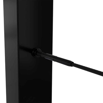 BlackEtch Factory Swaged Wire Balustrade - Metal Insert System - Suits Metal Posts