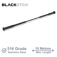 BlackEtch Factory Swaged Wire Balustrade - Tensioner Terminal System - Suits Timber or Metal Posts