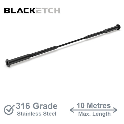 BlackEtch Factory Swaged Wire Balustrade - Tensioner Terminal System - Suits Timber or Metal Posts