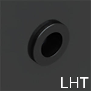 Install 22 x LEFT Hand Nut Rivets - BlackEtch
