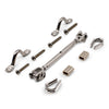 Bright Finish DIY Rigging Screw Kit for 3.2mm Wire Rope - Suits Timber Posts