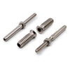 Bright Finish Timber Insert Kit for 3.2mm Wire Rope - Suits Timber Posts