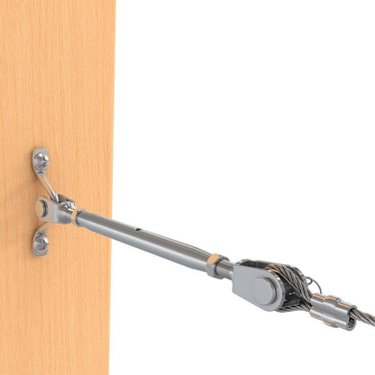 Bright Finish DIY Swaged Wire Balustrade (Supplied as components only) - DIY Rigging Screw System - Suits Timber Posts